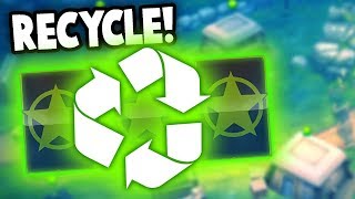Getting PERKS by RECYCLING CARDS (Guns Up! PC Multiplayer Gameplay)