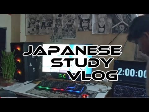 Japanese study vlog straight 2 hours 🥸