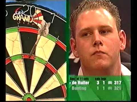 Bunting vs de Ruiter Darts International Darts League 2005 Last 16