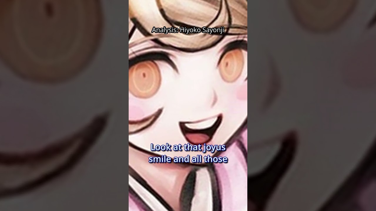 How does Hiyoko Sayonji's design tell her story? #danganronpa