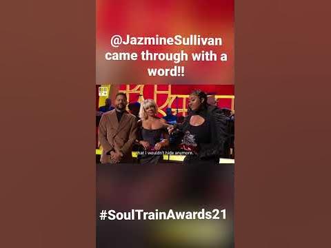 Jazmine Sullivan dropped major gems in her acceptance speech! #shorts #