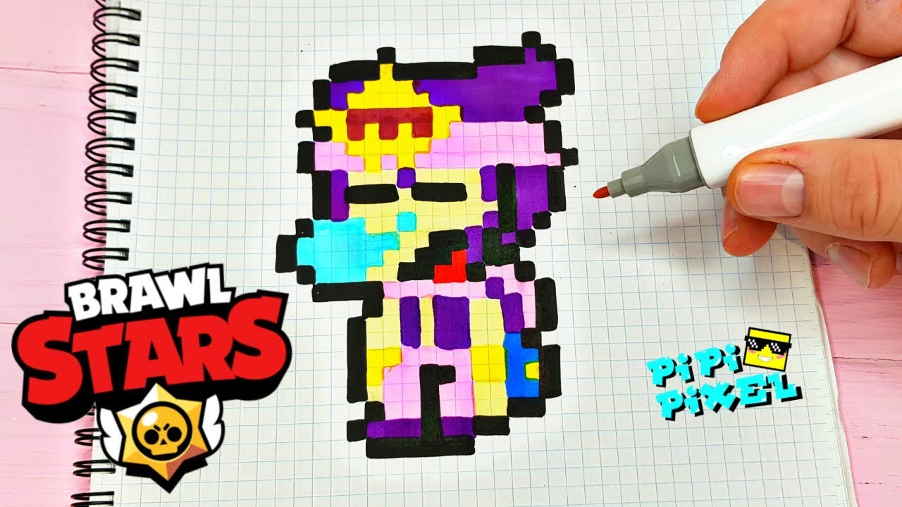 Contest Disegnare In Pixel Art I Personaggi Di Brawl Stars - personnags brawl stars pixel art