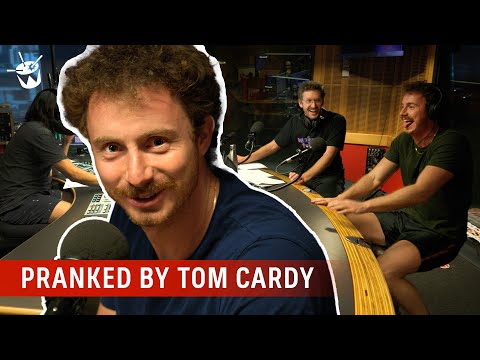 Tom Cardy pranks radio host with surprise song