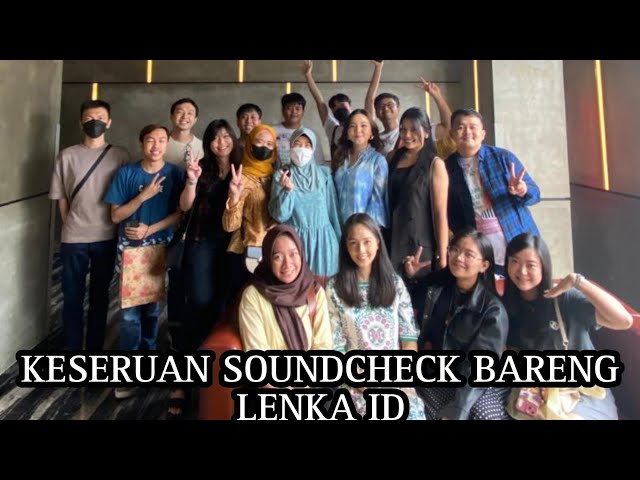 Keseruan Soundcheck bareng Lenka ID | Semua foto bareng Lenka class=