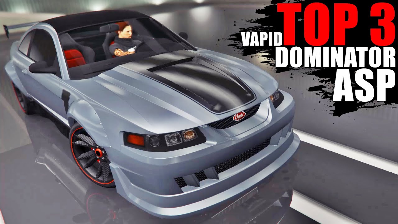 Vapid Dominator Asp | Best TOP 3 Customization Paint Job Guide - GTA ONLINE Vapid Dominator Asp | Best TOP 3 Customization Paint Job Guide - GTA ONLINE