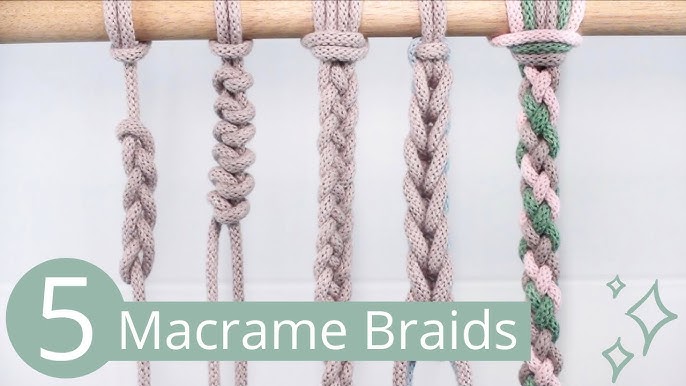 Learn How To Three Strand Flat Braid A Single Rope 