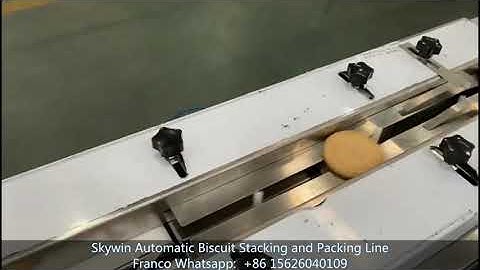 Skywin Auto Biscuit Stacking and Packing Line