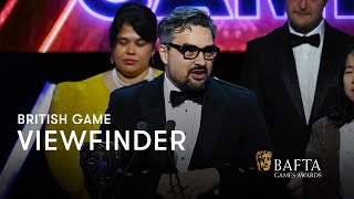 The winner of British Game is... Viewfinder | BAFTA Games Awards 2024