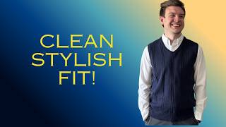 Elevate Your Smart Casual Style!  PJ PAUL JONES Sweater Vest Review ! #ad