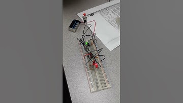 Binary counting to 16 with LED lights