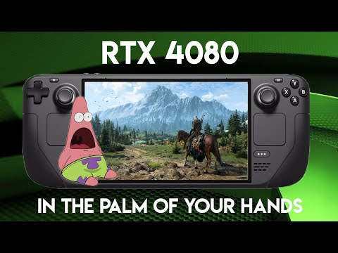 RTX 4080 Steam Deck! [Geforce Now]