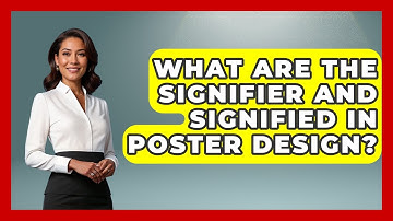 What Are The Signifier And Signified In Poster Design? - Graphic Design Nerd