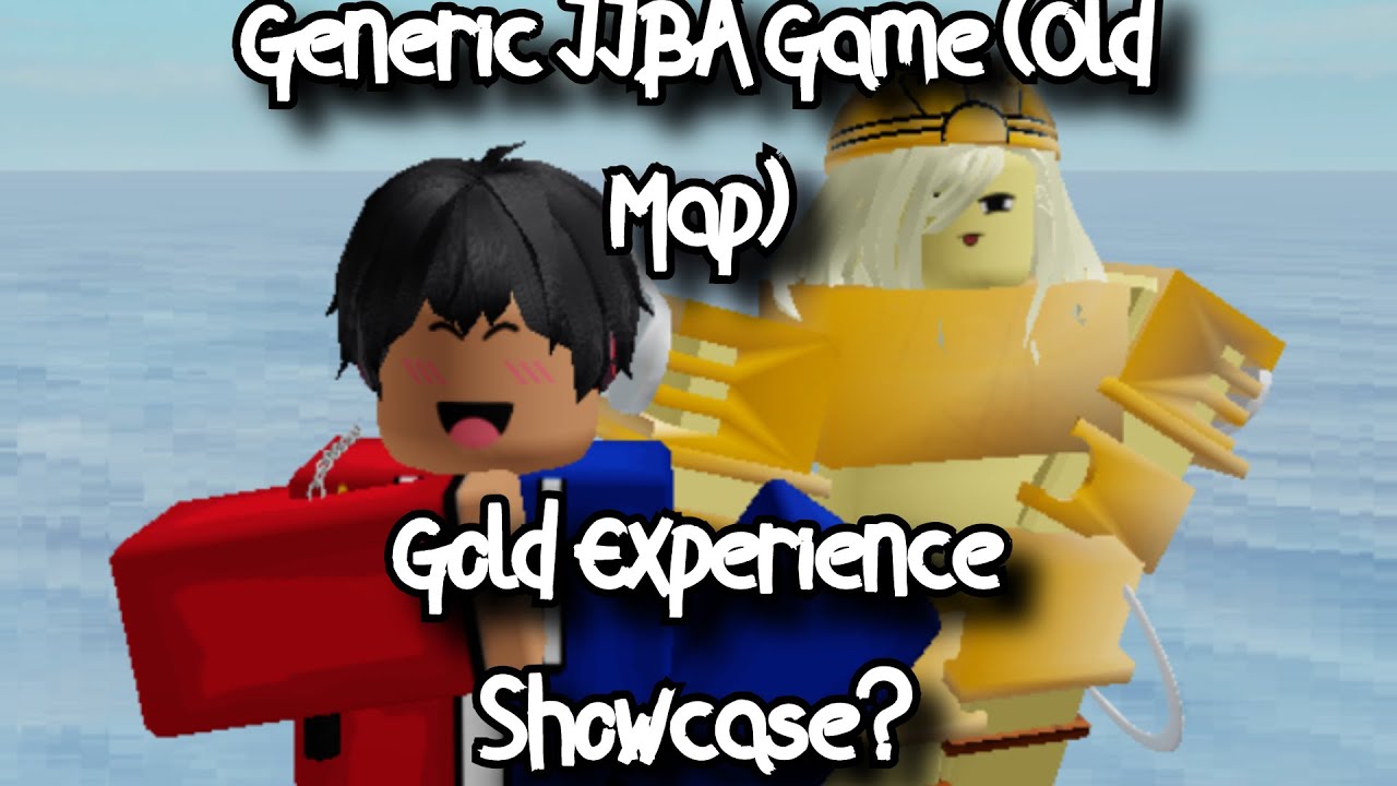 Generic Jojo S Bizarre Adventure Game Gold Experience Showcase Roblox Youtube - roblox jojos bizarre adventure phantom script