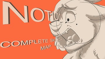 ✰ 📼 NOTION | COMPLETE 24 HOUR SKETCH MAP 📼 ✰