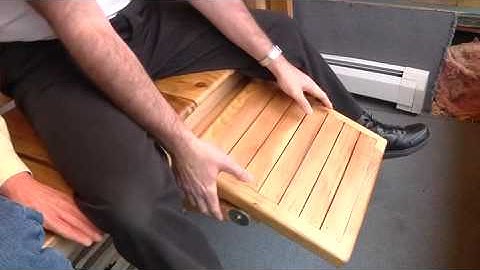 Stretch out and relax with The Flip Footrest.