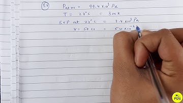 HC VERMA SOLUTION | kinetic Theory of Gas(KTG) | Chapter 24 | Question 56| Free  Doubt Solution .