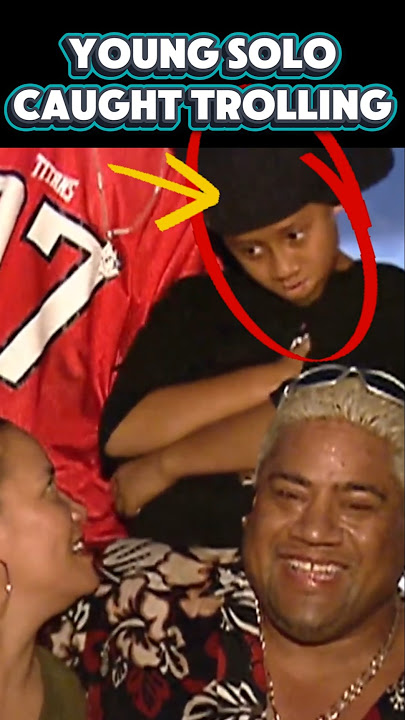 Young Solo Sikoa Trolling Rikishi & Jimmy🤣