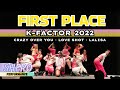 Kfactor 2022 first place winner blackpinkexolisa original choreography set  shero