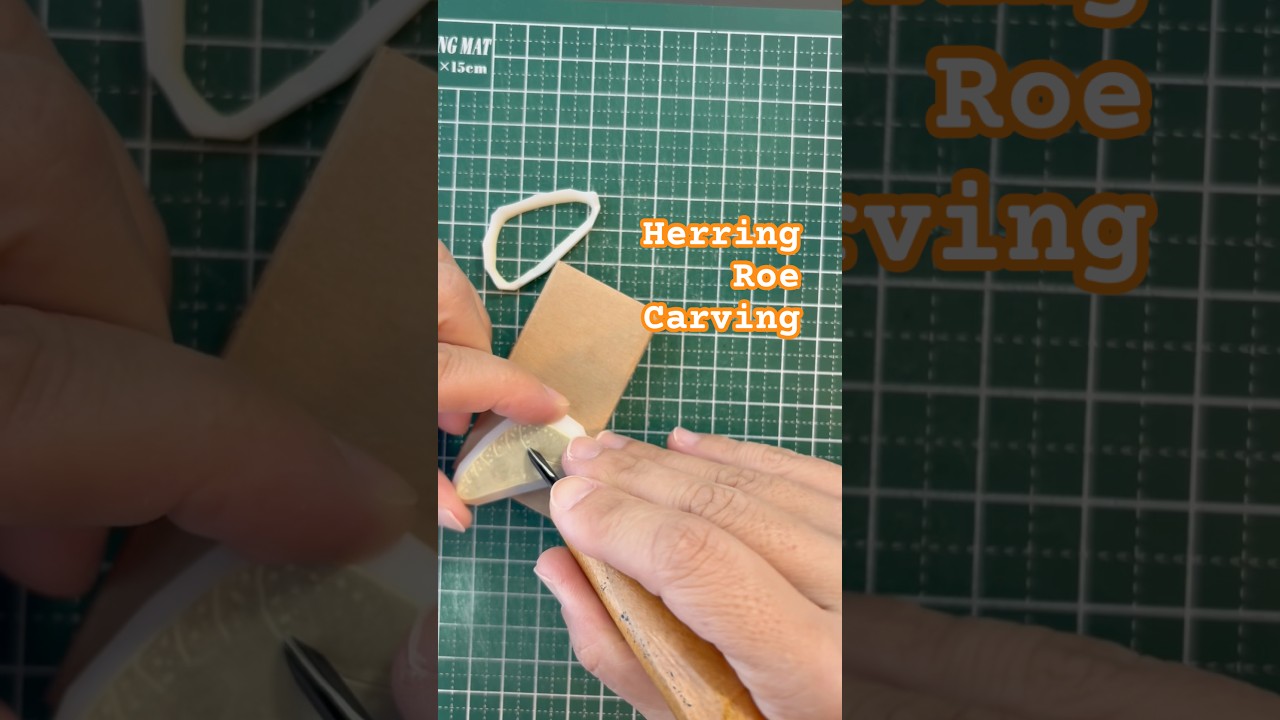 Herring Roe Carving 