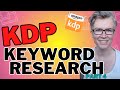 Amazon kdp keyword research create  upload  complete guide 4 of 12
