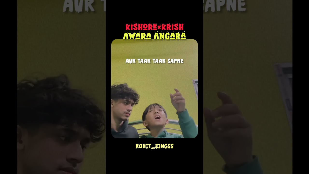 Kishore&times;Krish Awara Angara #music #shorts