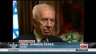 Peres: Iran in 'open war' with Israel