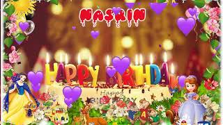 Nasrin Birthday Song Happy Birthday Nasrin