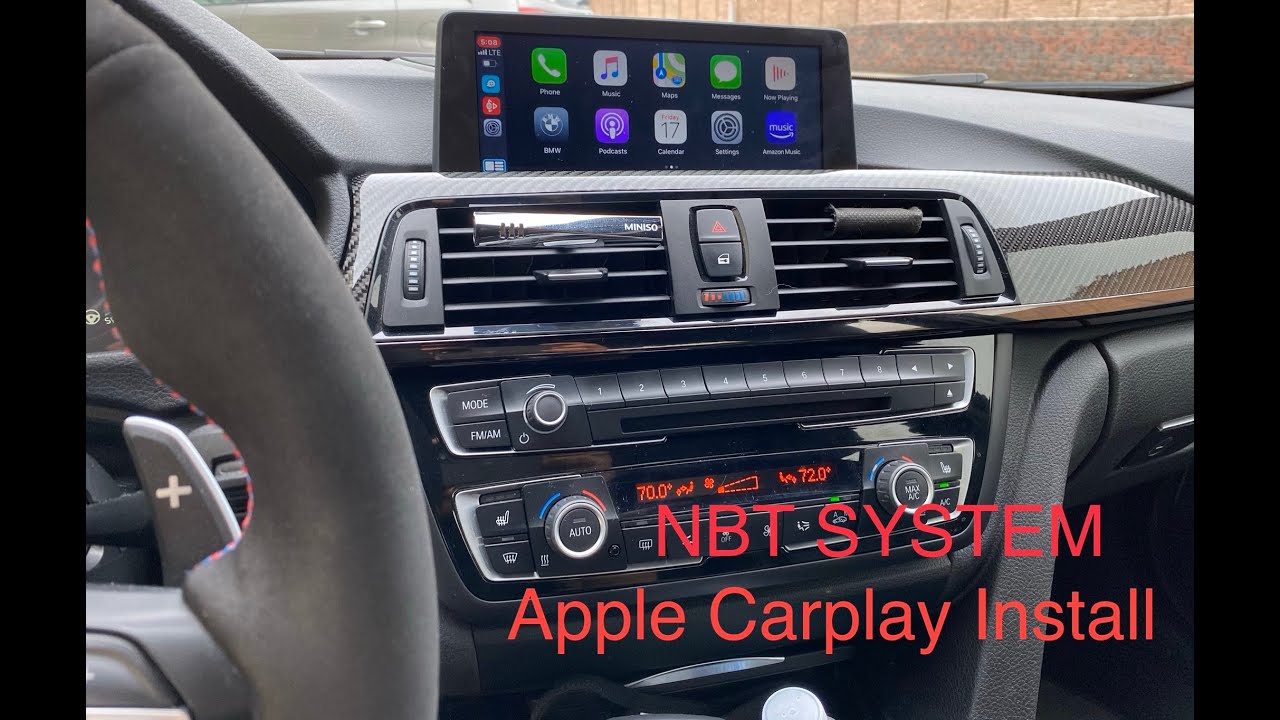 BMW F80 F82 M3 Apple Carplay Install - YouTube