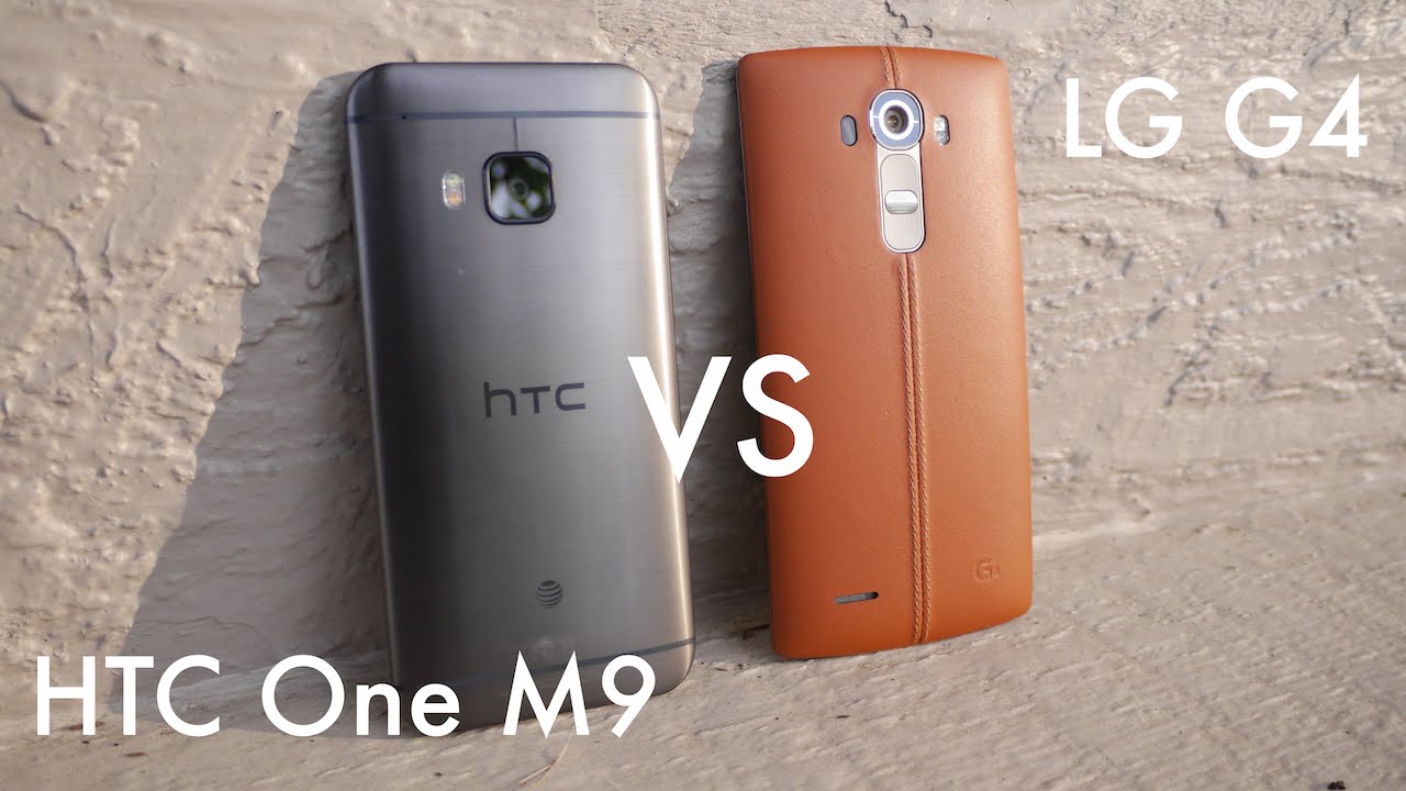 LG G4 and HTC One M9 - Comparison