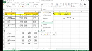 Office Excel Özel Yapıştır , Excel Bağ Yapıştır Nasıl Kullanılır - Excel Dersleri