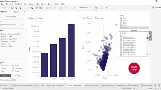 Creating a Button in Tableau