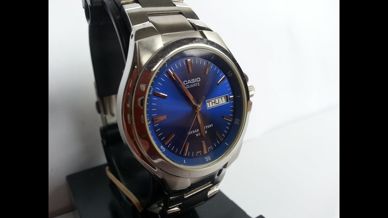 MTP-1228D-2AV Analog Wristwatch YouTube