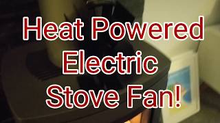 How does a heat powered electric stove fan work?  Semiconductors and heat - GCSE and A Level Physics