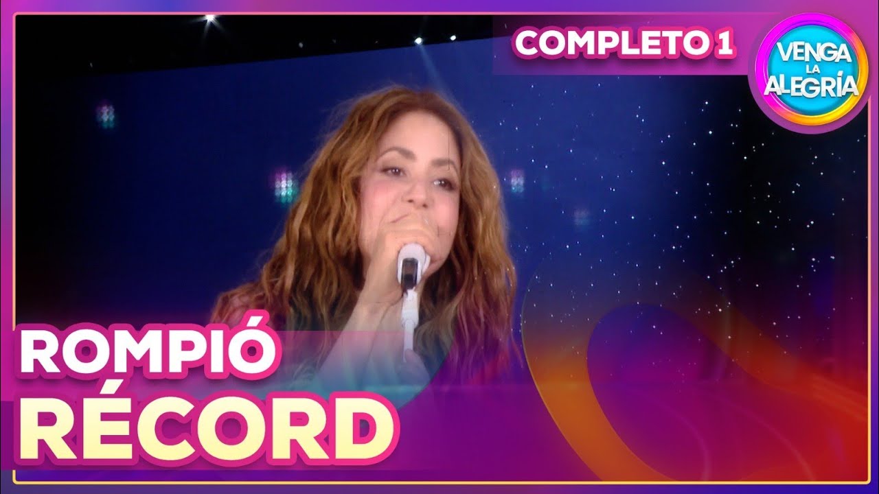 ¡Sorprendente! Shakira hizo historia y reunió a más de 400 mil fans en el Zócalo😲 | Venga La Alegría