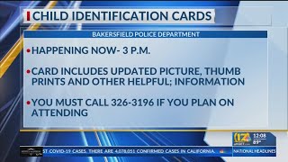 BPD offering free child identification cards today