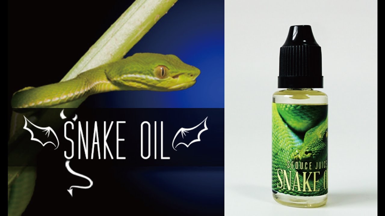 VAPE リキッドレビューSEDUCE JUICE - SNAKE OIL - Re Review