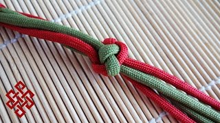How To Make A Four Strand Footrope Knot Four Strand Diamond Knot Tutorial