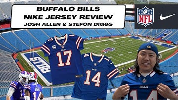 Buffalo Bills: Josh Allen and Stefon Diggs Nike Elite Authentic Jersey Collection Showcase Review