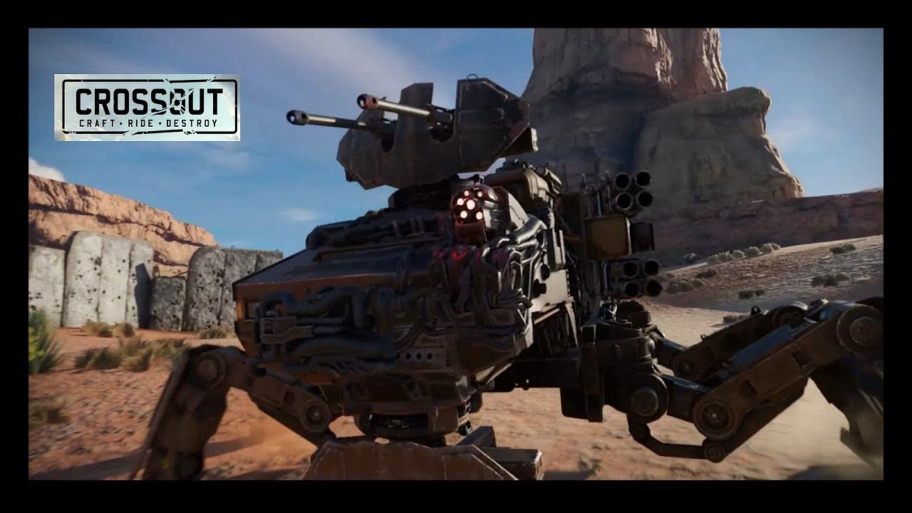 Crossout 1st boss fight - YouTube
