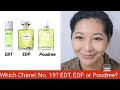 Chanel No. 19 EDT, EDP and Poudree review