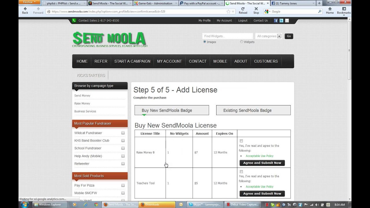 School Teachers FundRaising Tool