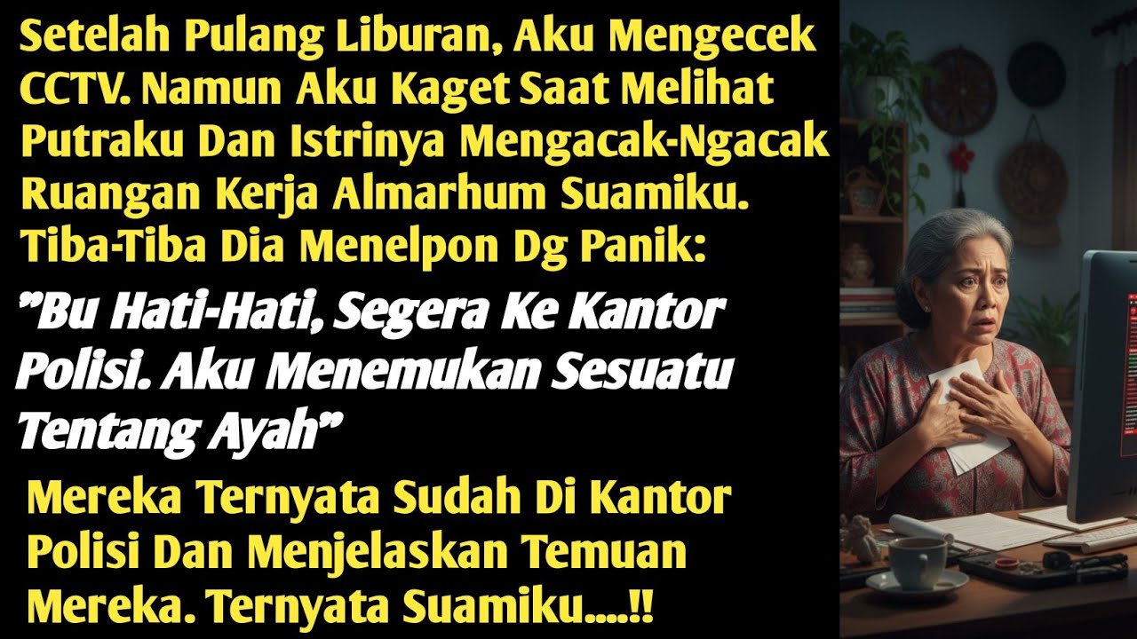 Aku Tak Menyangka Putraku & Istrinya Akan Menemukan Rahasia Besar Di Ruangan Kerja Almarhum Suamiku
