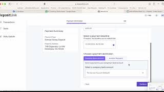 Earnest Money Through Deposit Link