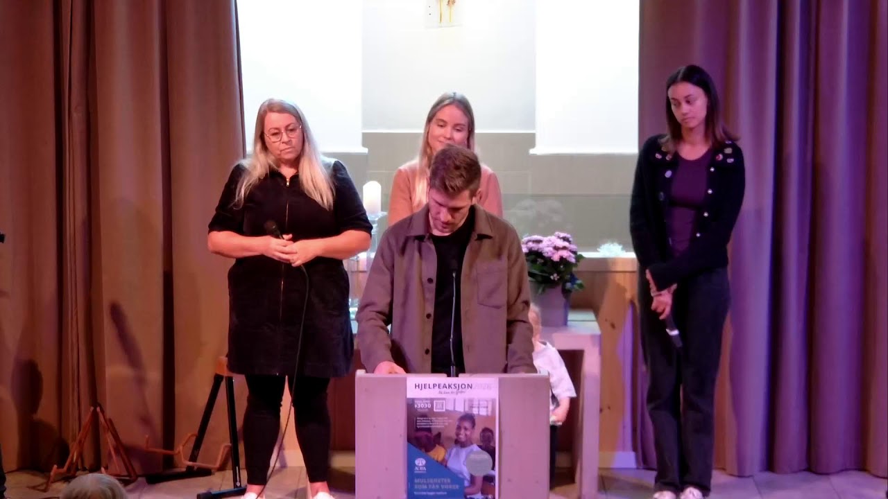Gudstjeneste  17.10.26