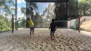 BEACH TENNIS NA MONTANHA - TREINO 11 - 01 - 2024