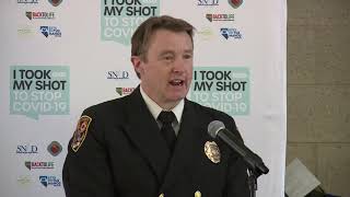 Clark County Fire Station 61 Opens on Valley's East Side, Complete with COVID-19 Vaccines