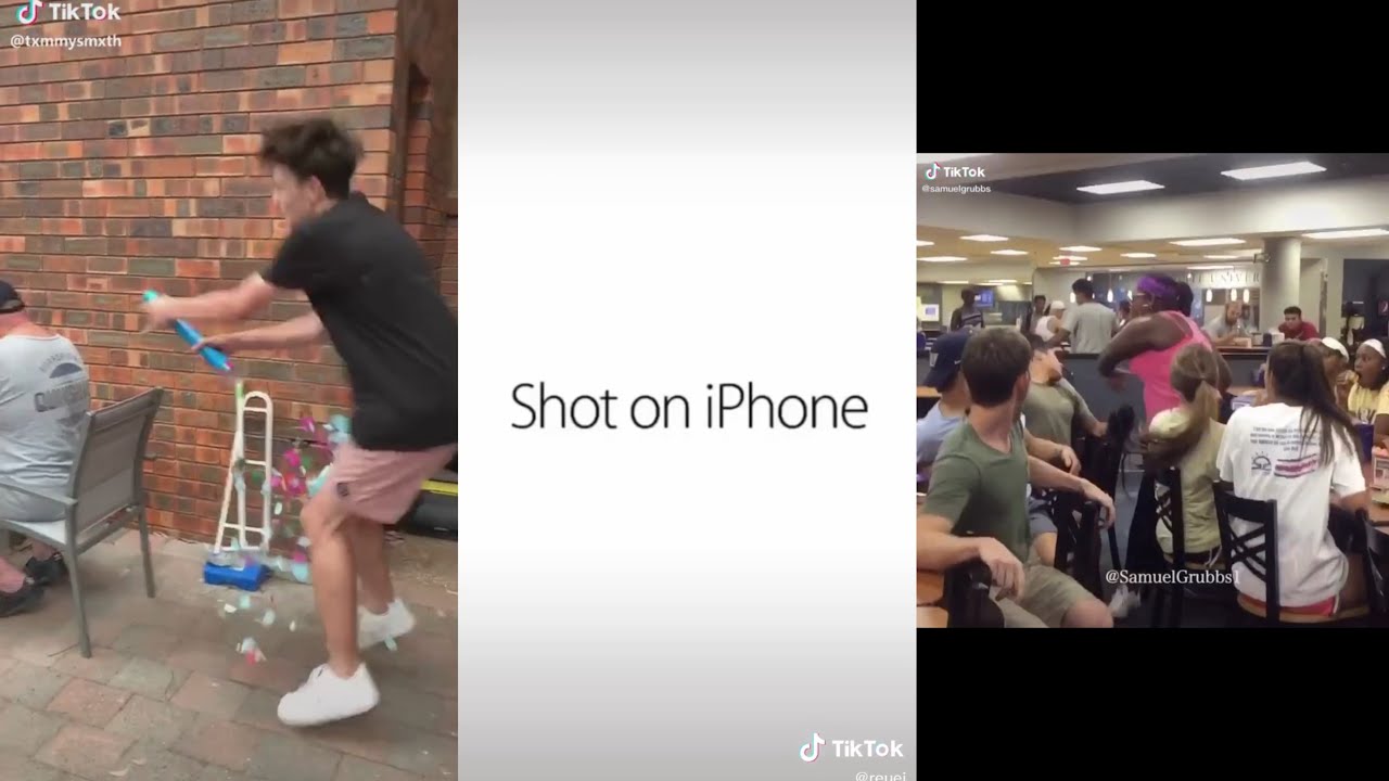 shot on iphone 🍎 tiktok! YouTube