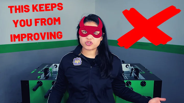 Foosball Tutorial - 6 Common Practice MISTAKES - T...