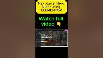 Create a Stunning HERO SLIDER Using ELEMENTOR #elementorpro #elementortutorial #wordpresstutorial