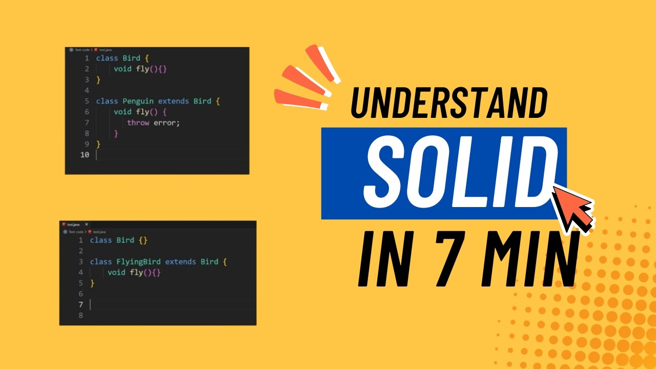 SOLID Principles Explained in 7 Minutes (With Real Coding Examples) # ...